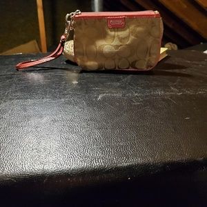 Coach wristlet